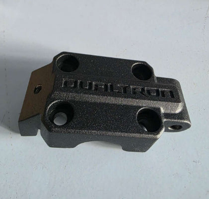 Capot de potence noir marqué Dualtron pour Dualtron Sonic Alien.