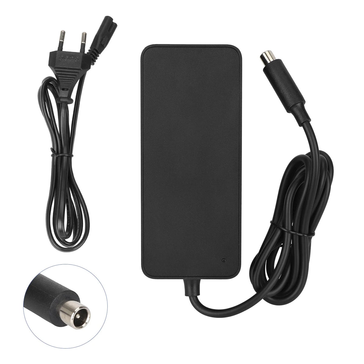 Chargeur d'origine noir 42V 1,7A avec câble d'alimentation EU et embout spécifique
