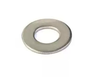 Rondelle plate métallique pour trottinette électrique sur fond blanc
