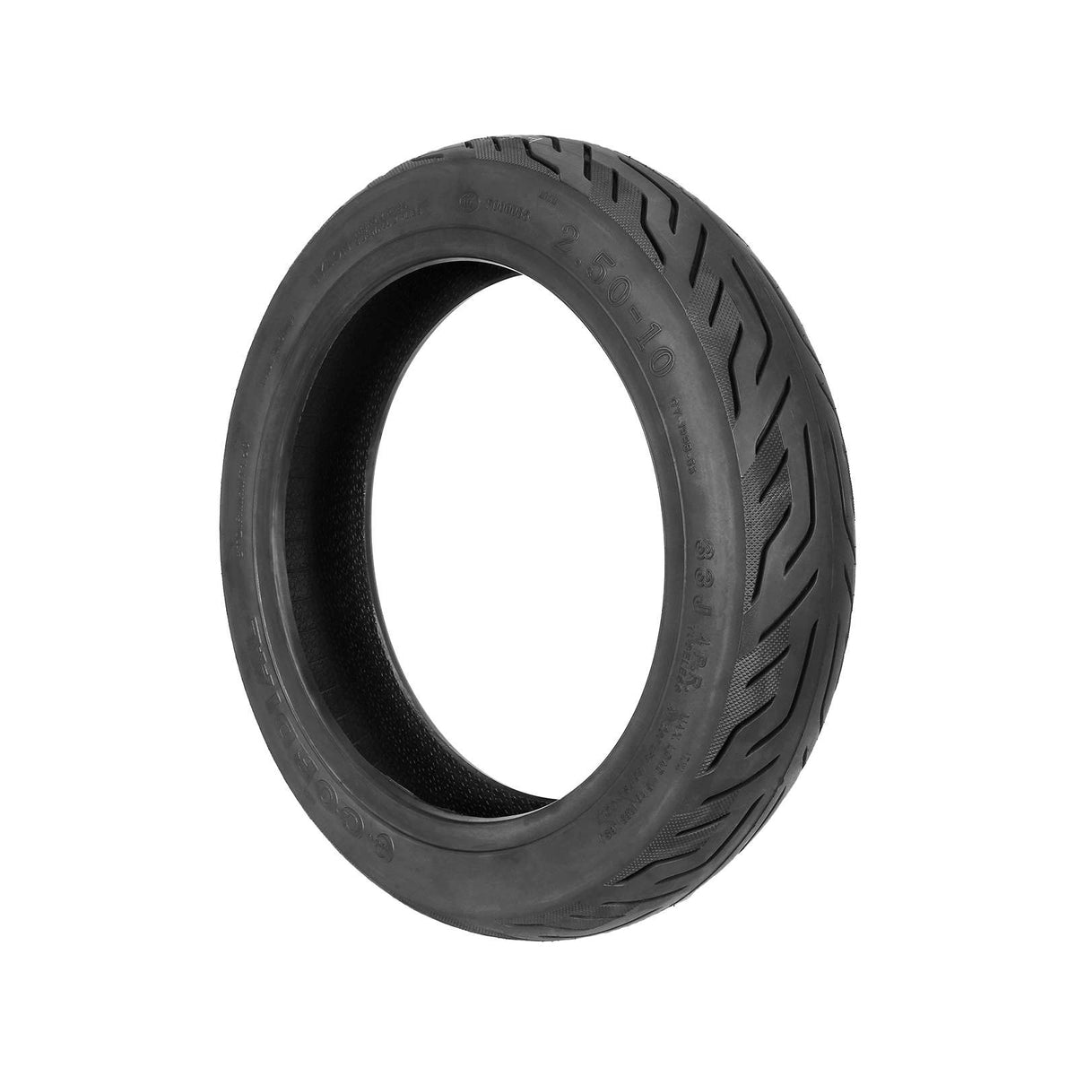 Pneu tubeless route 14 pouces Cordial noir vu de trois quarts
