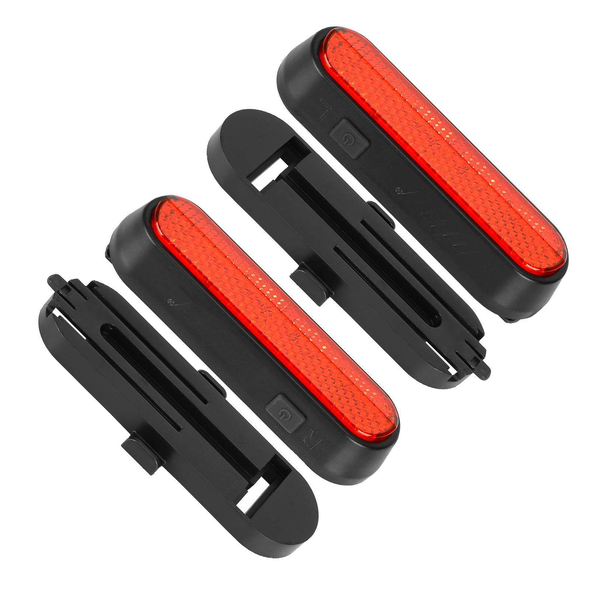 Kit 4 Clignotants Rechargeables Sans Fil avec Télécommande, vue 2