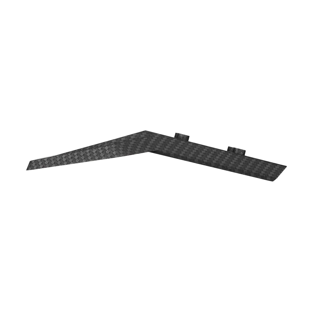 Garde-Boue Avant Noir Motif Carbone, vue 3