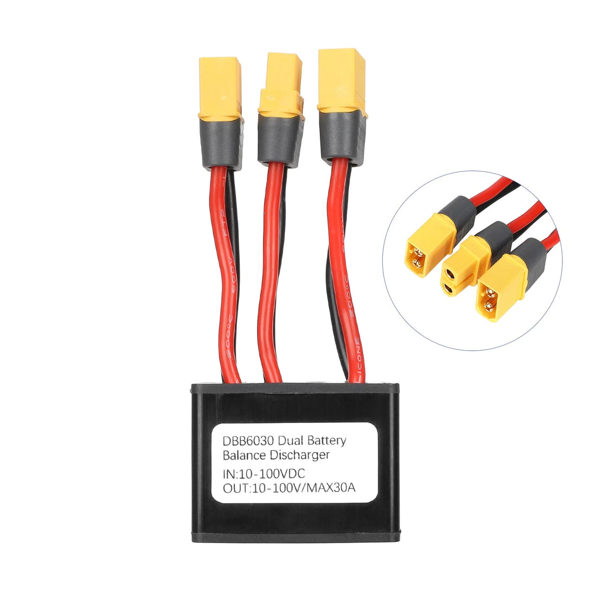 Module équilibreur pour double batterie de trottinette électrique avec connecteurs XT60