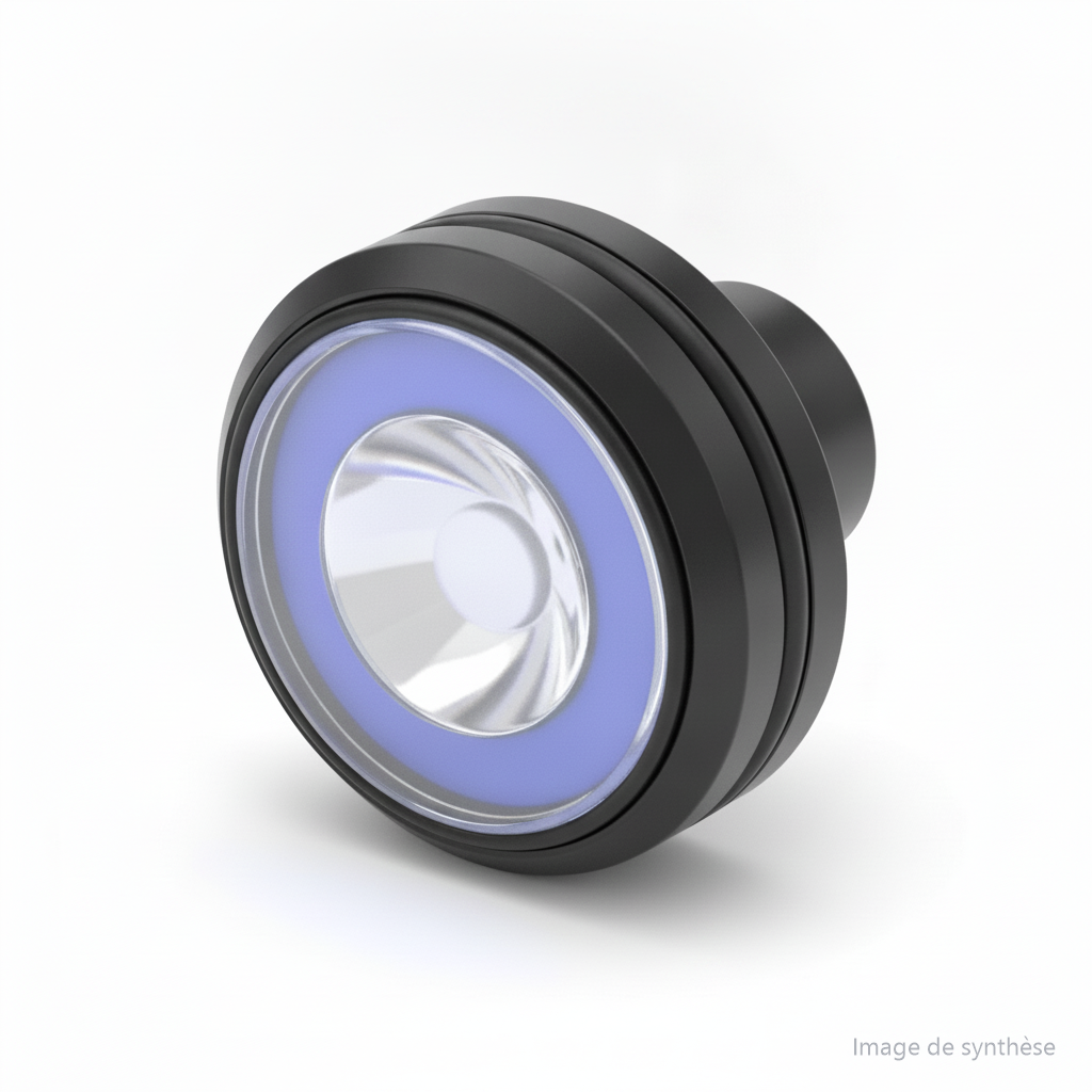 Éclairage LED Bleu, vue 3