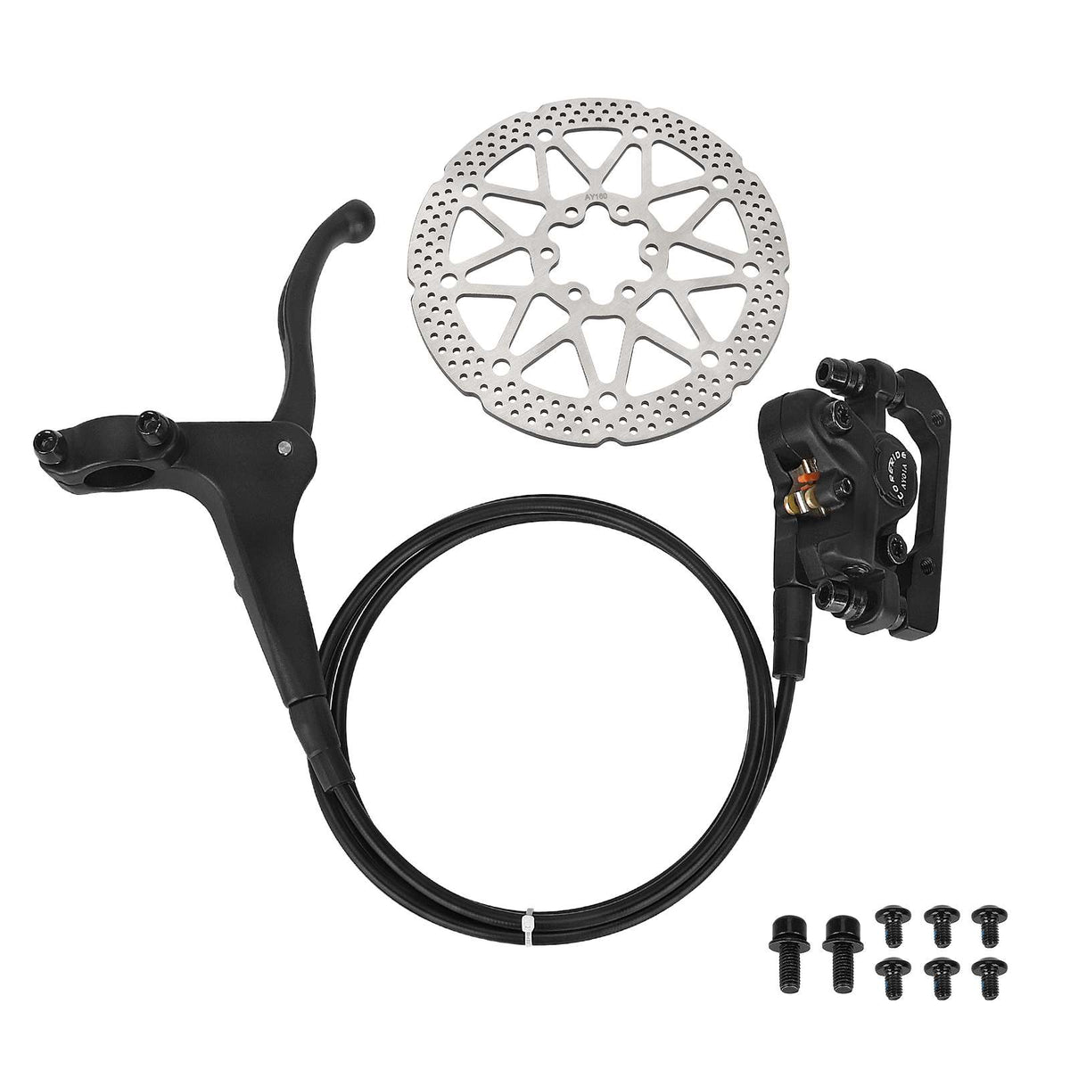 Kit Frein Hydraulique Arrière Droit Noir, vue 4