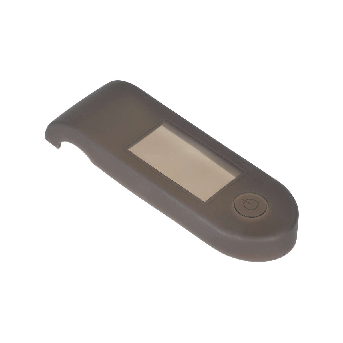 Housse de protection transparente et noire en silicone pour écran d'afficheur de trottinette électrique
