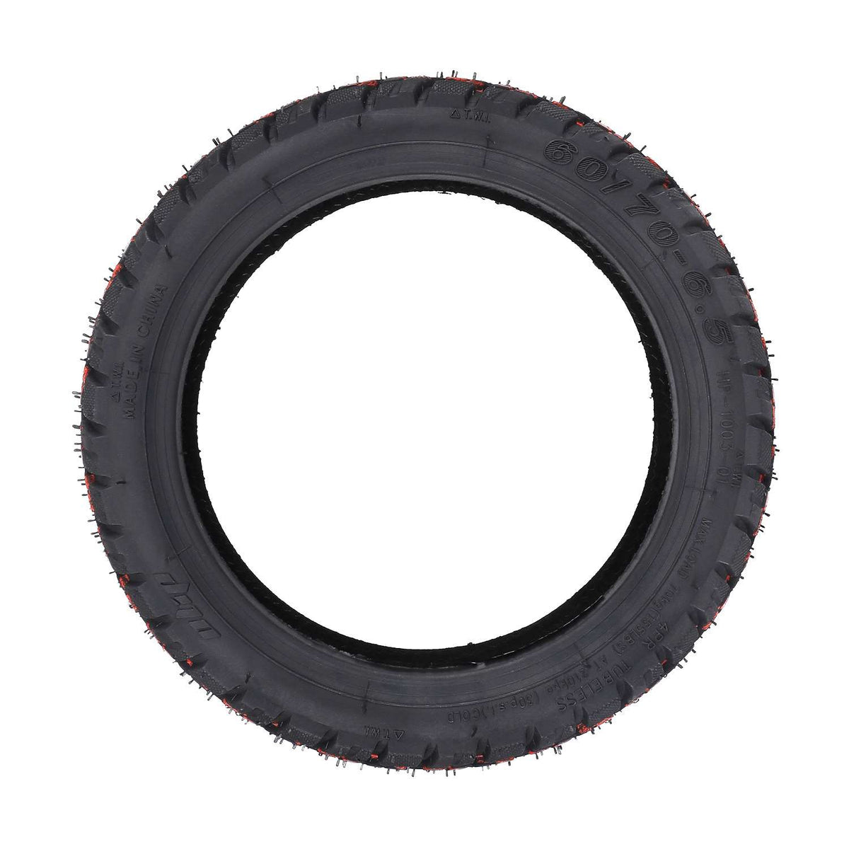Pneu Tubeless Tout-Terrain 10 Pouces (60/70-6,5) avec Valve, vue 3