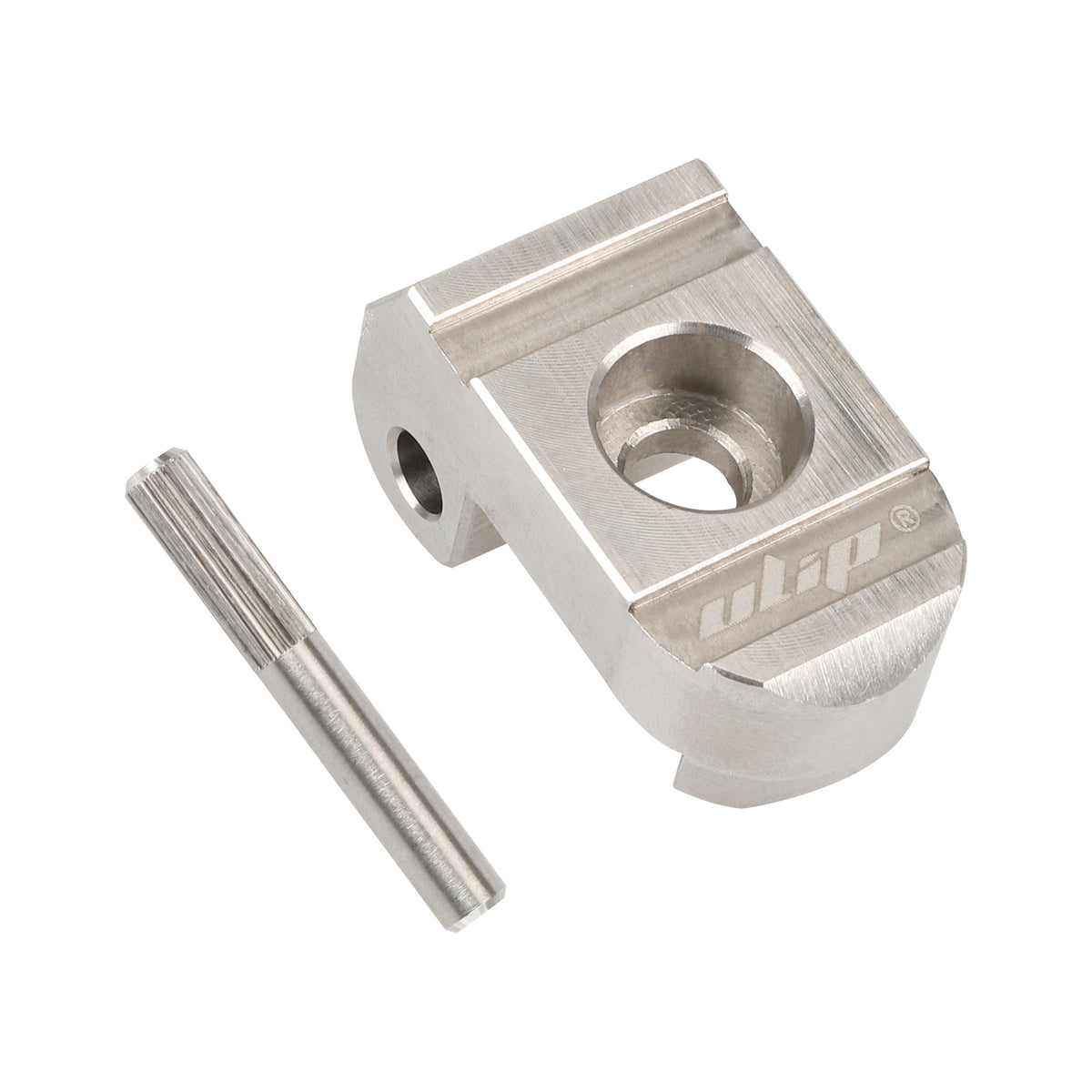 Boucle de Pliage en Acier Inoxydable Argent