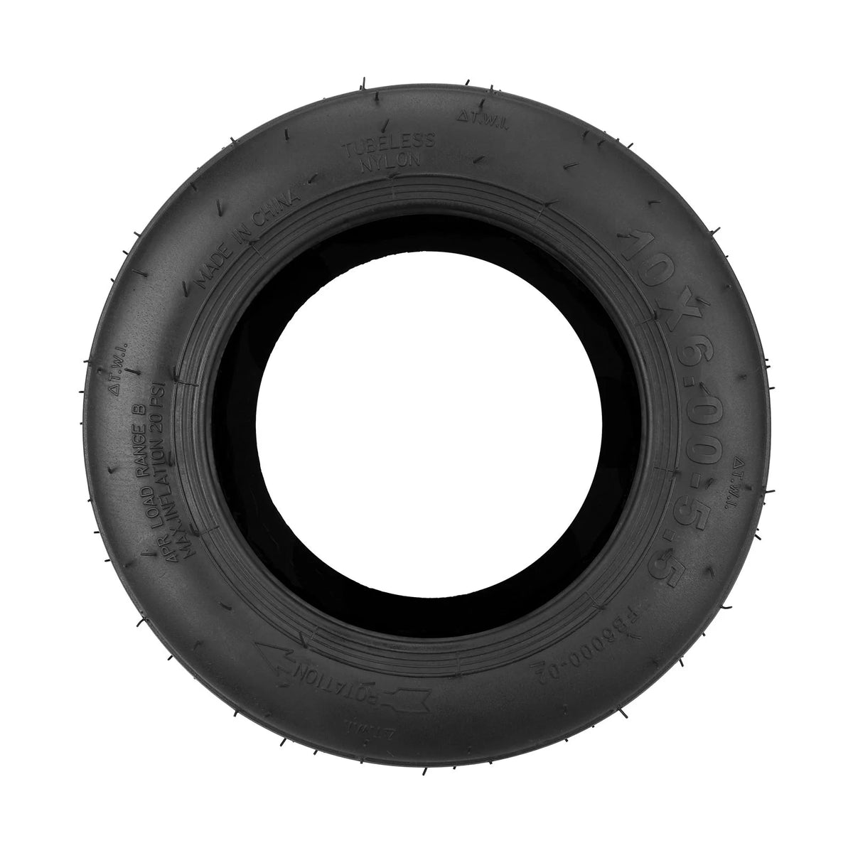 Pneu Tubeless Route 10 Pouces (10x6-5,5), vue 4