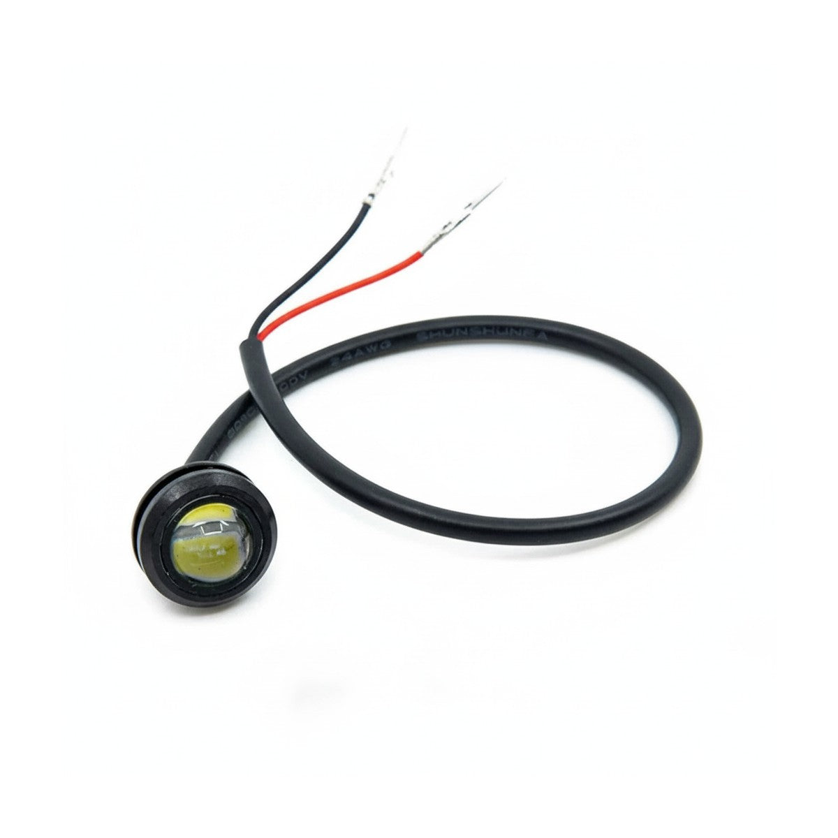 Feu LED rond œil de chat d'origine avec son câble de connexion de 230 mm