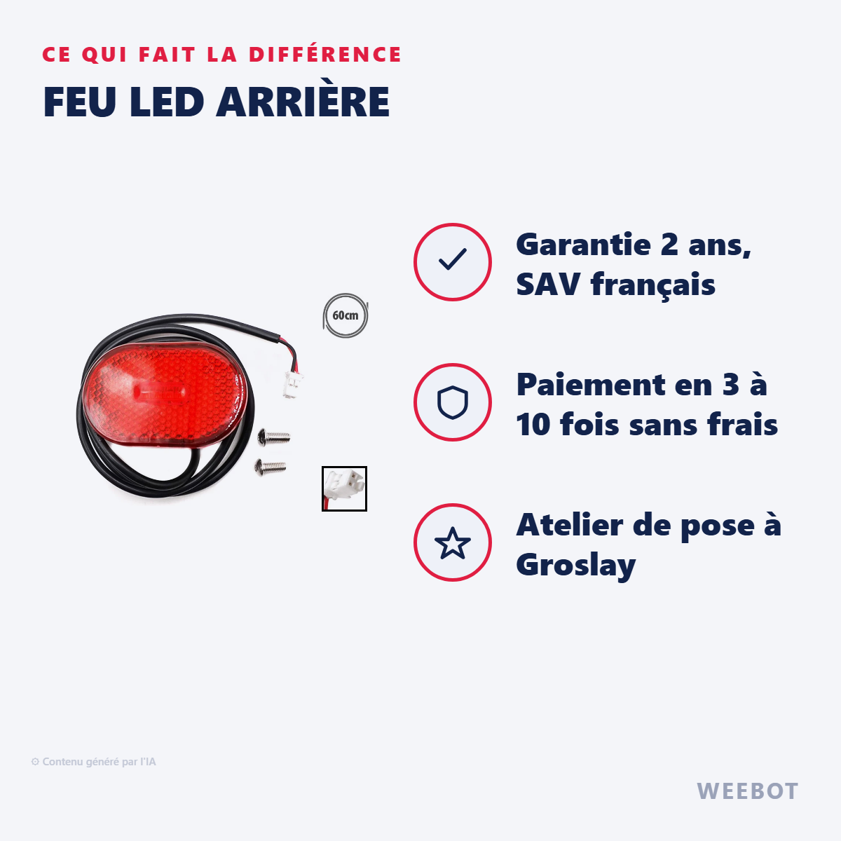 Feu LED Arrière : les points forts