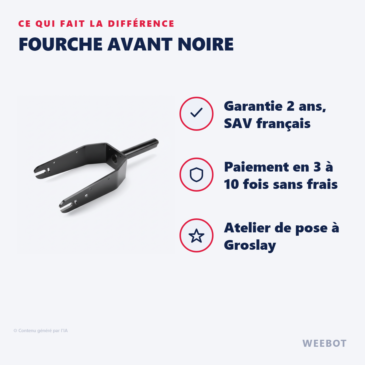 Fourche Avant Noire : les points forts