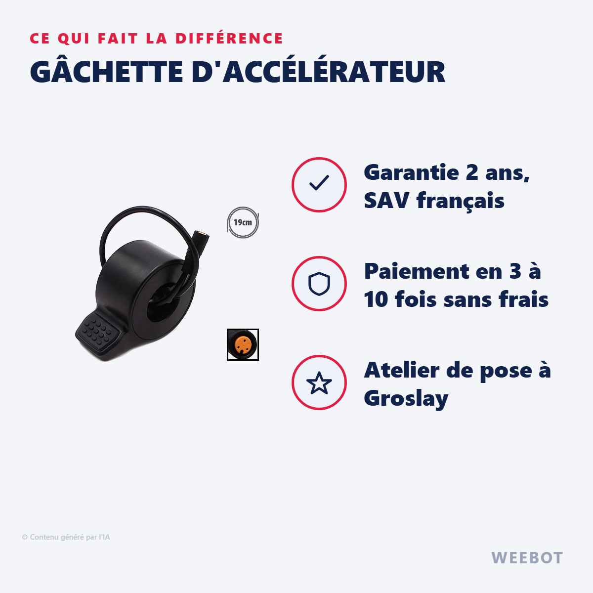 Gâchette d'Accélérateur : les points forts