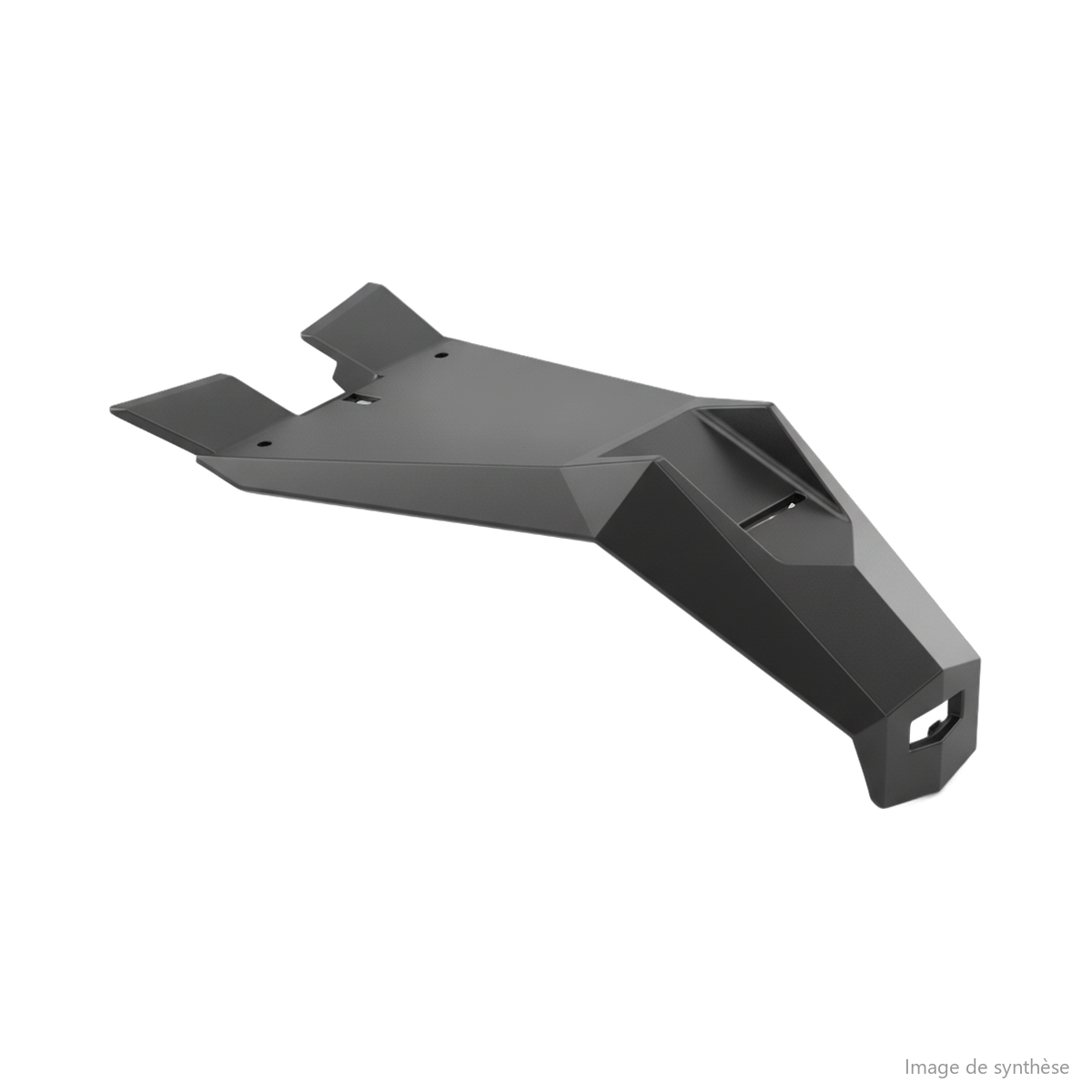 Schéma en perspective du garde-boue arrière pour trottinette électrique Rovoron S7