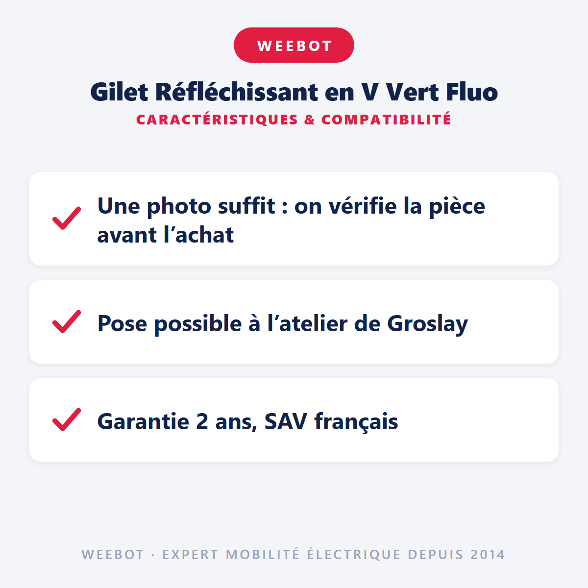 Gilet Réfléchissant en V Vert Fluo : caractéristiques et compatibilité