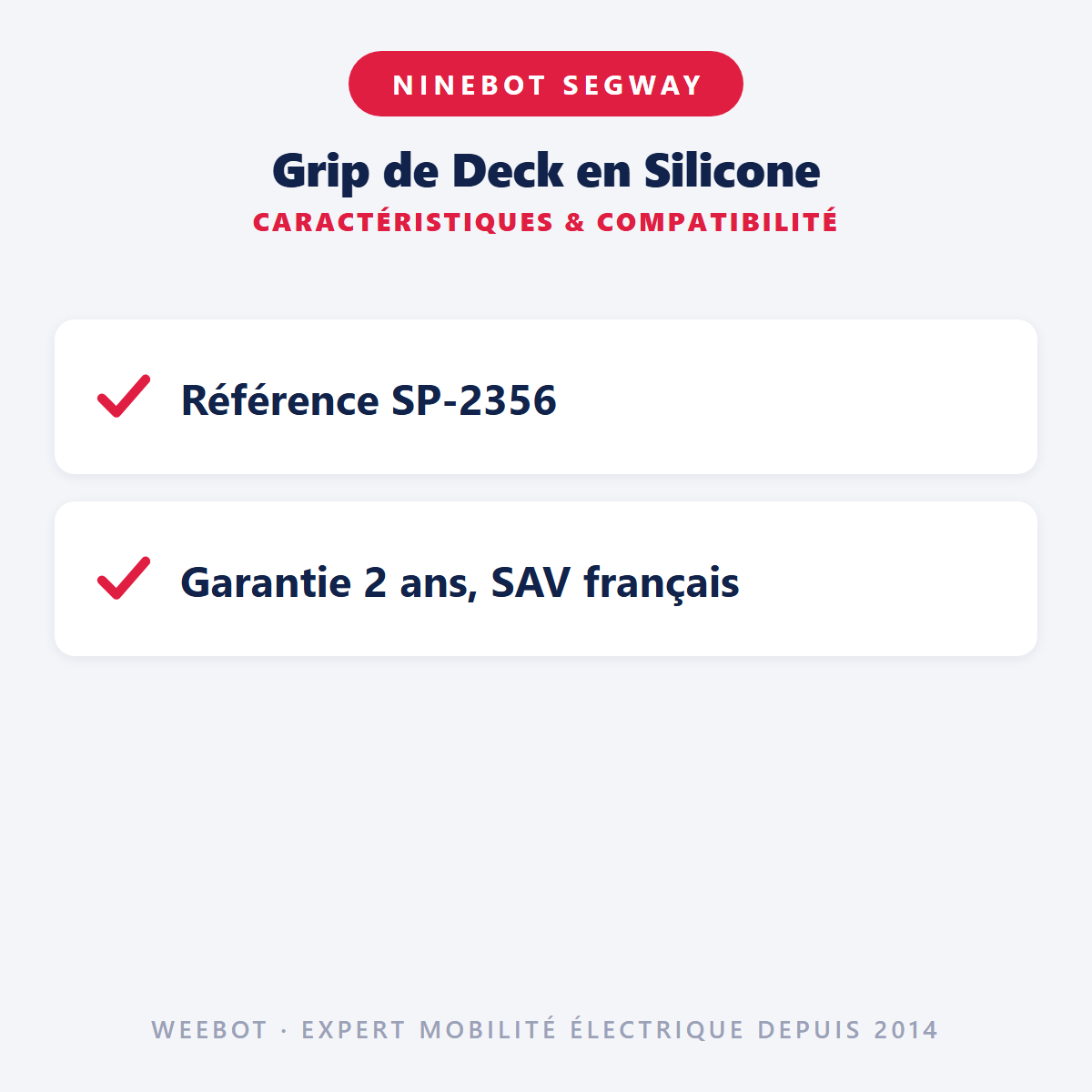 Grip de Deck en Silicone : caractéristiques et compatibilité