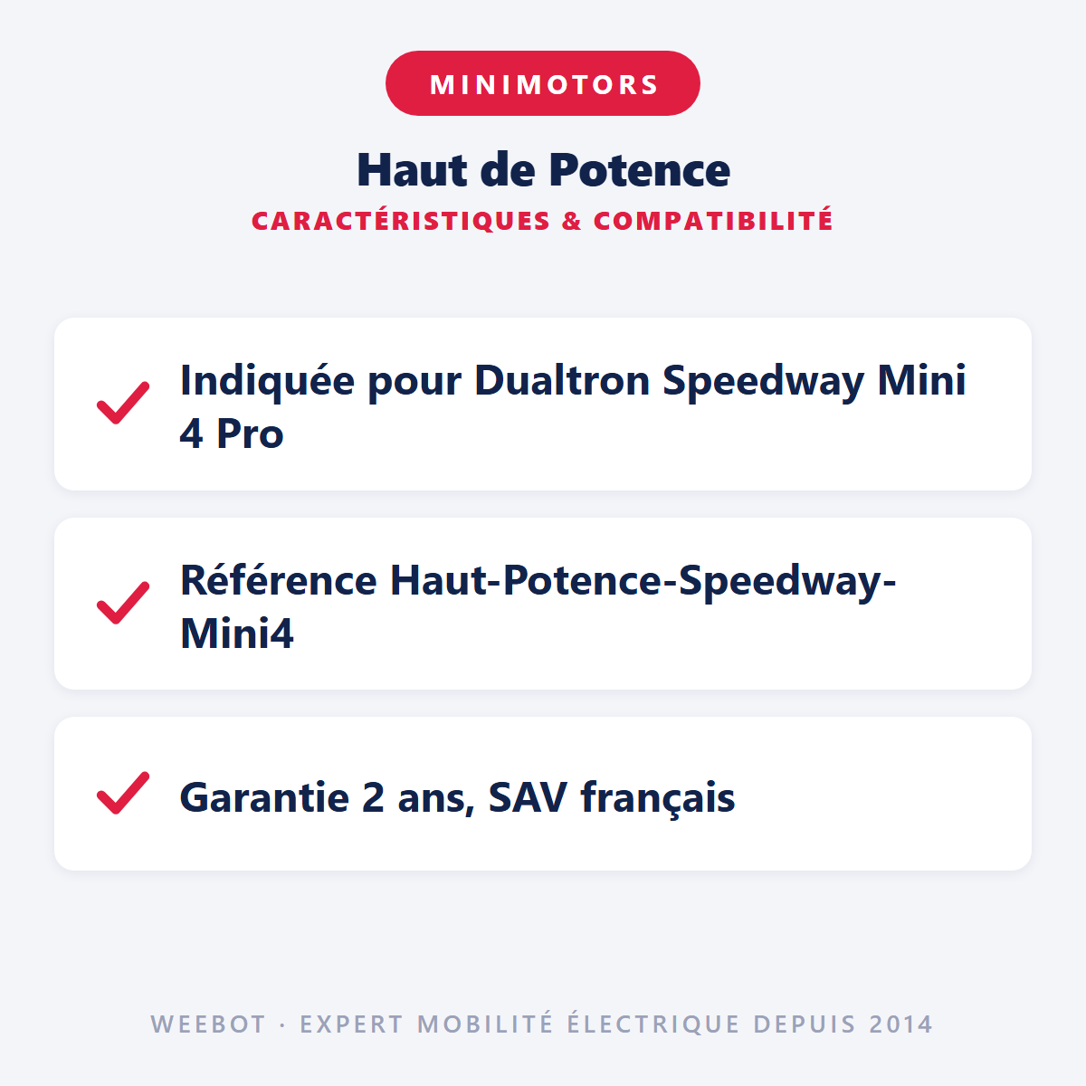 Haut de Potence : caractéristiques et compatibilité