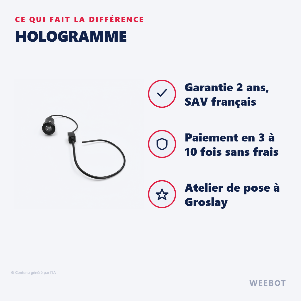 Hologramme : les points forts