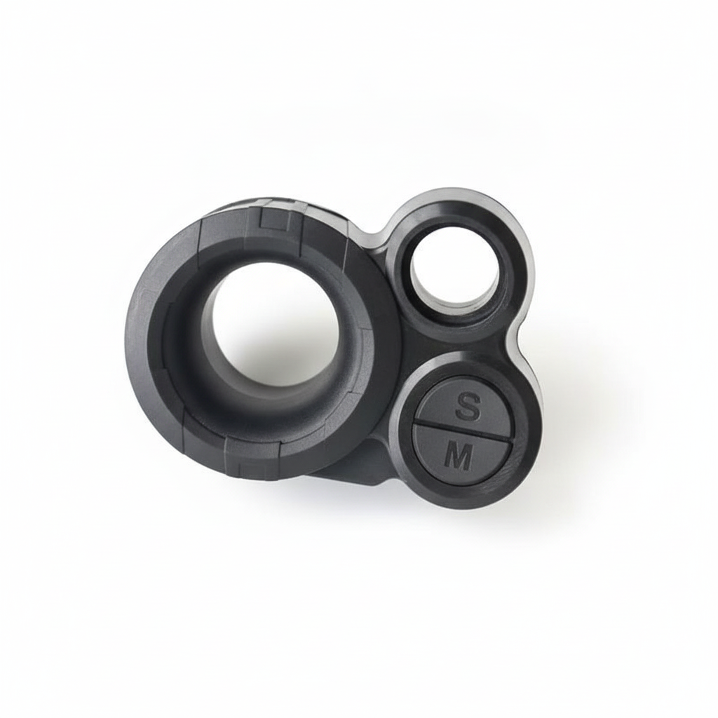 Housse de Protection Silicone Noir pour Afficheur de Trottinette Électrique KuKirin M4 Max, vue 3