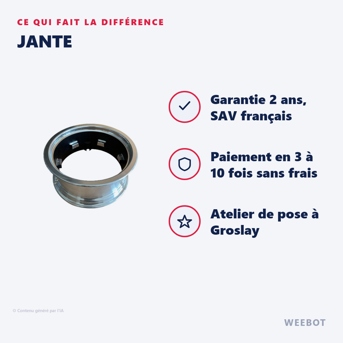 Jante : les points forts
