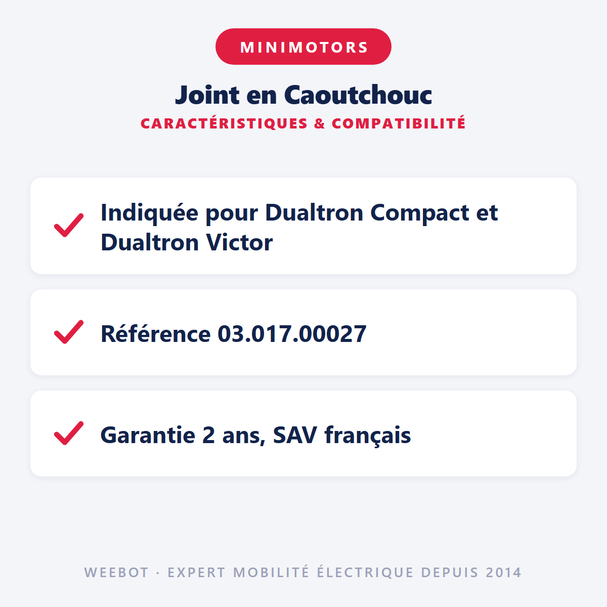 Joint en Caoutchouc : caractéristiques et compatibilité