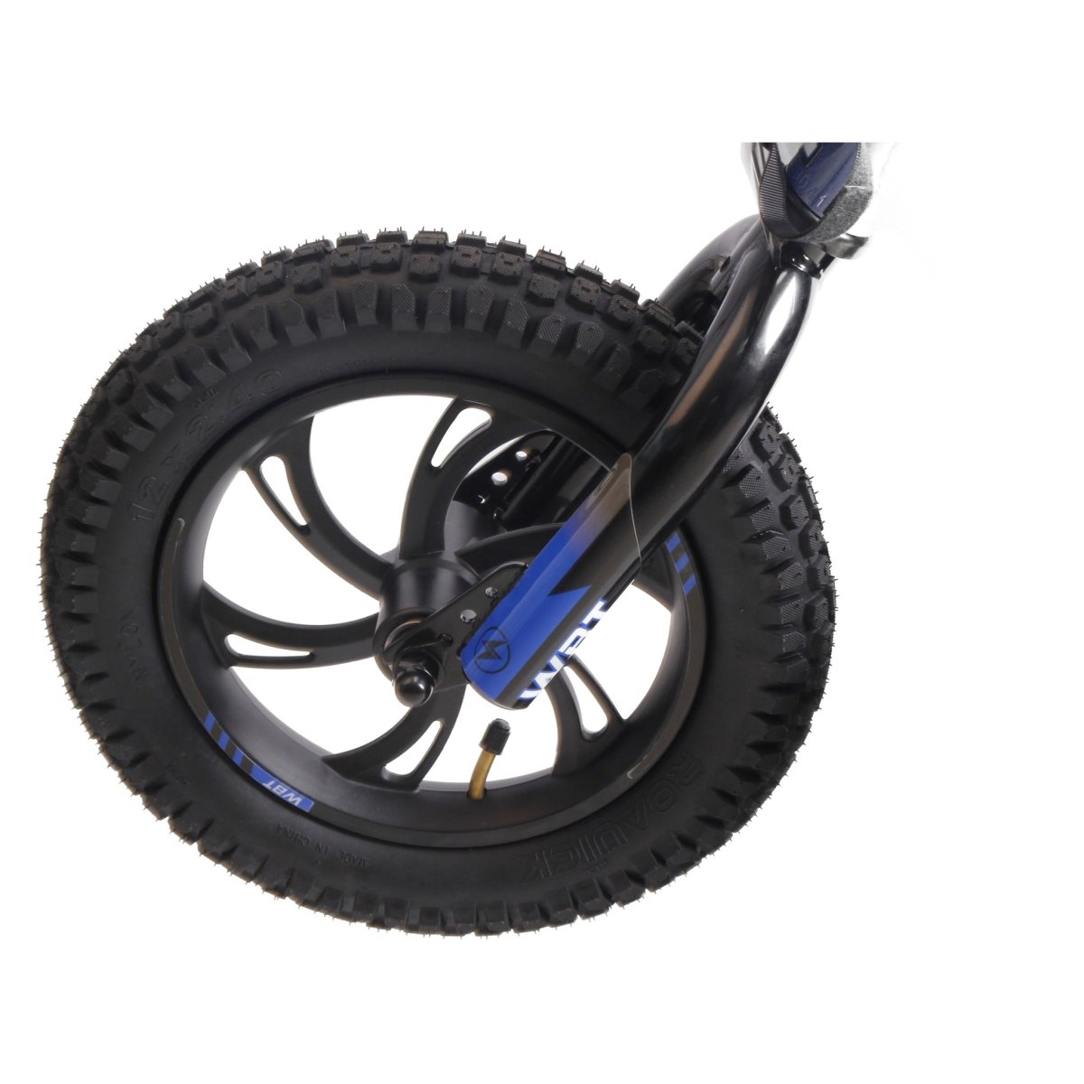 Roue avant à jante aluminium et frein à disque de la WBT Kick X