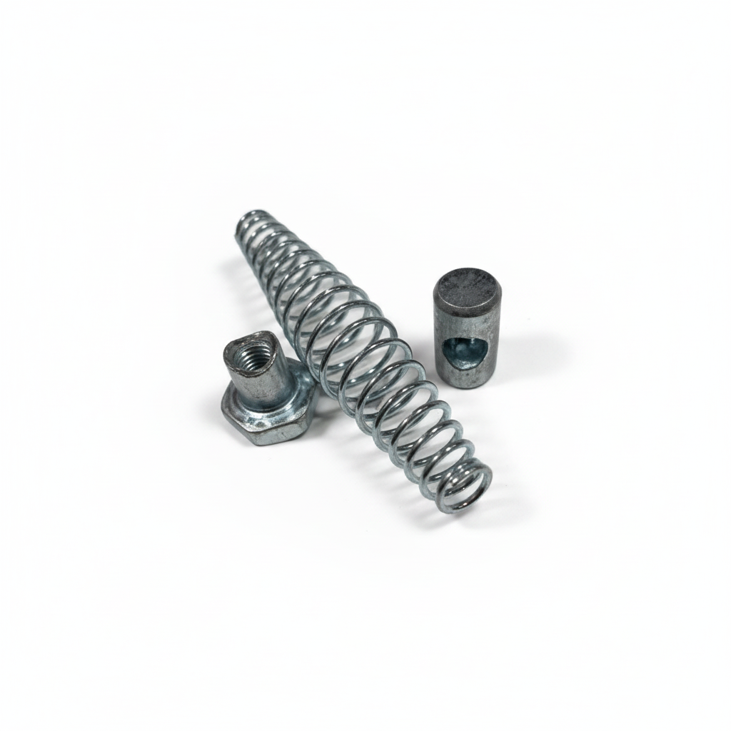 Kit Ressort Ecrou pour Frein Tambour Anoki Weebot et Dualtron mini, vue 1