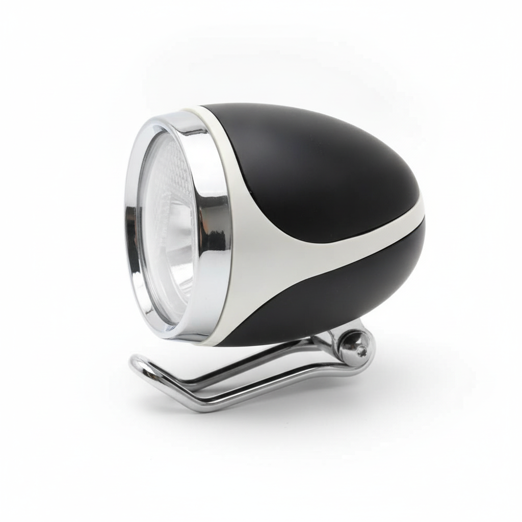 Lampe LED et Klaxon Avant Noir, vue 3