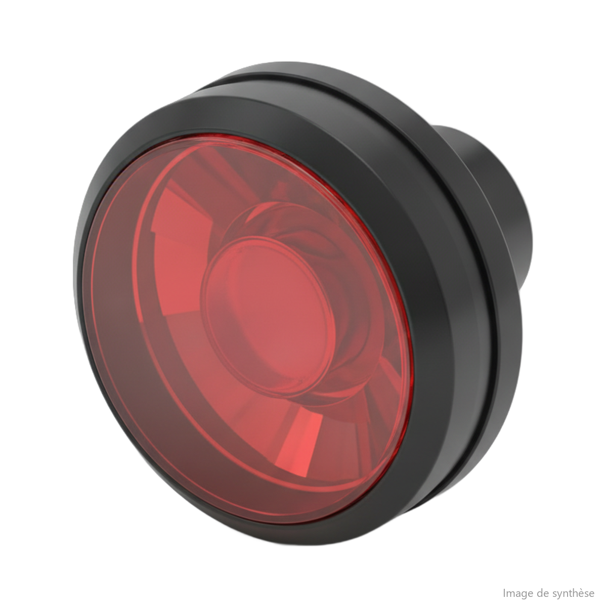 Schéma d'une LED rouge arrière ronde pour trottinette électrique Dualtron X