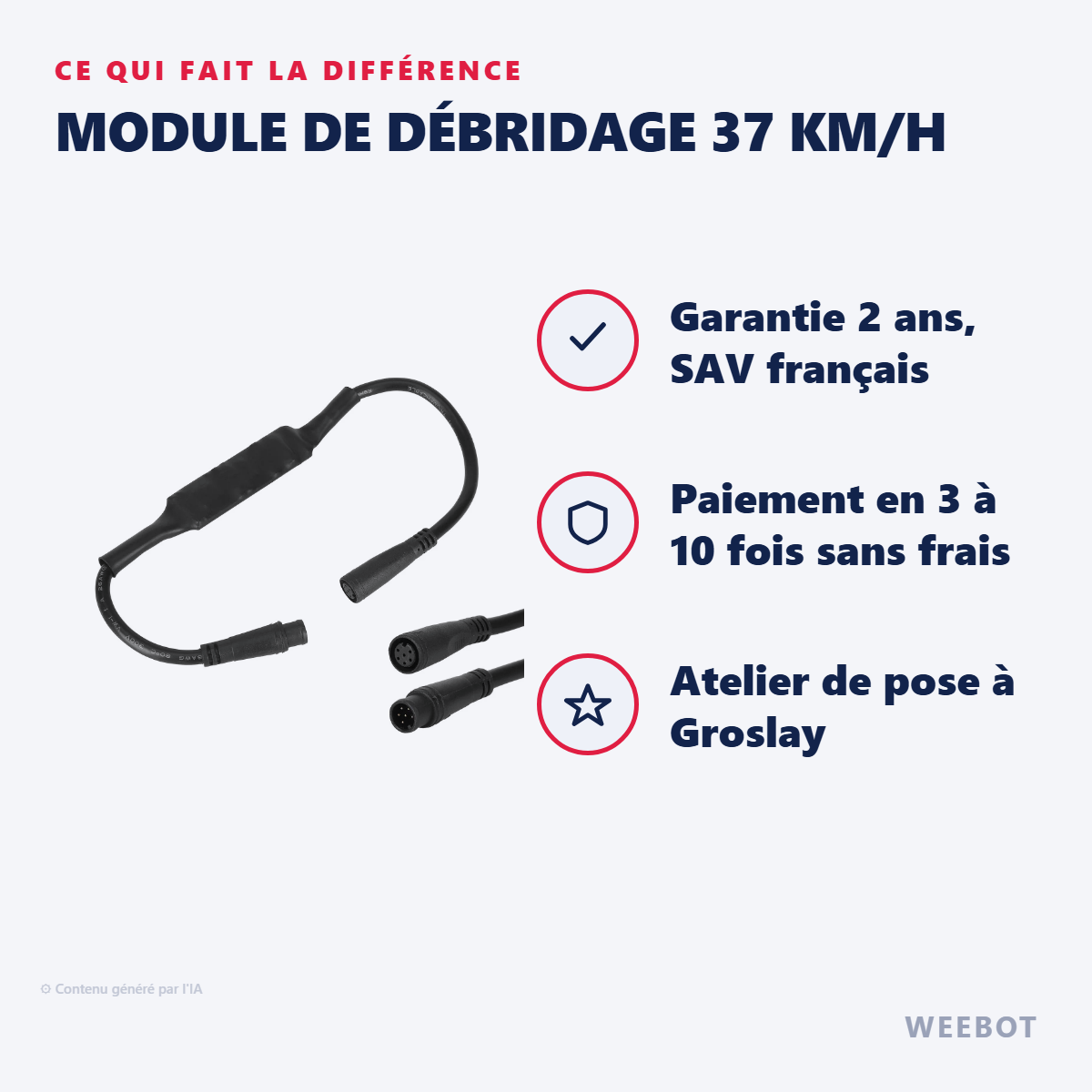 Module de Débridage 37 km/h : les points forts