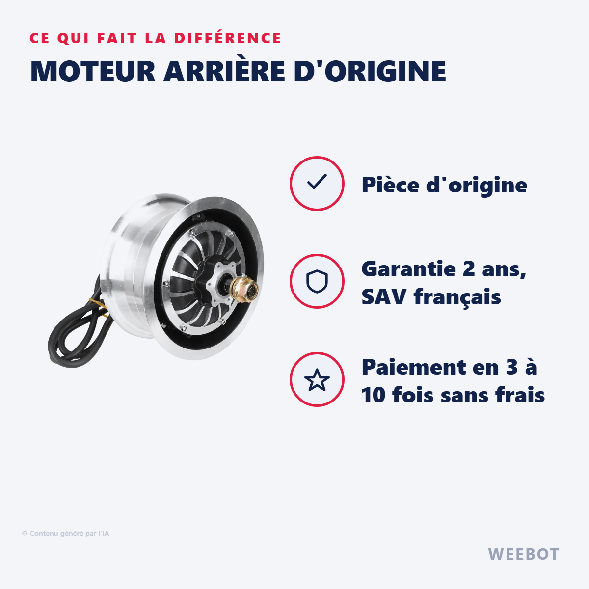 Moteur Arrière d'Origine : les points forts