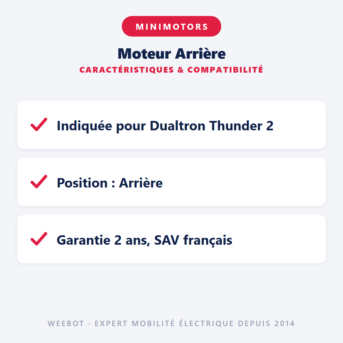Moteur Arrière : caractéristiques et compatibilité