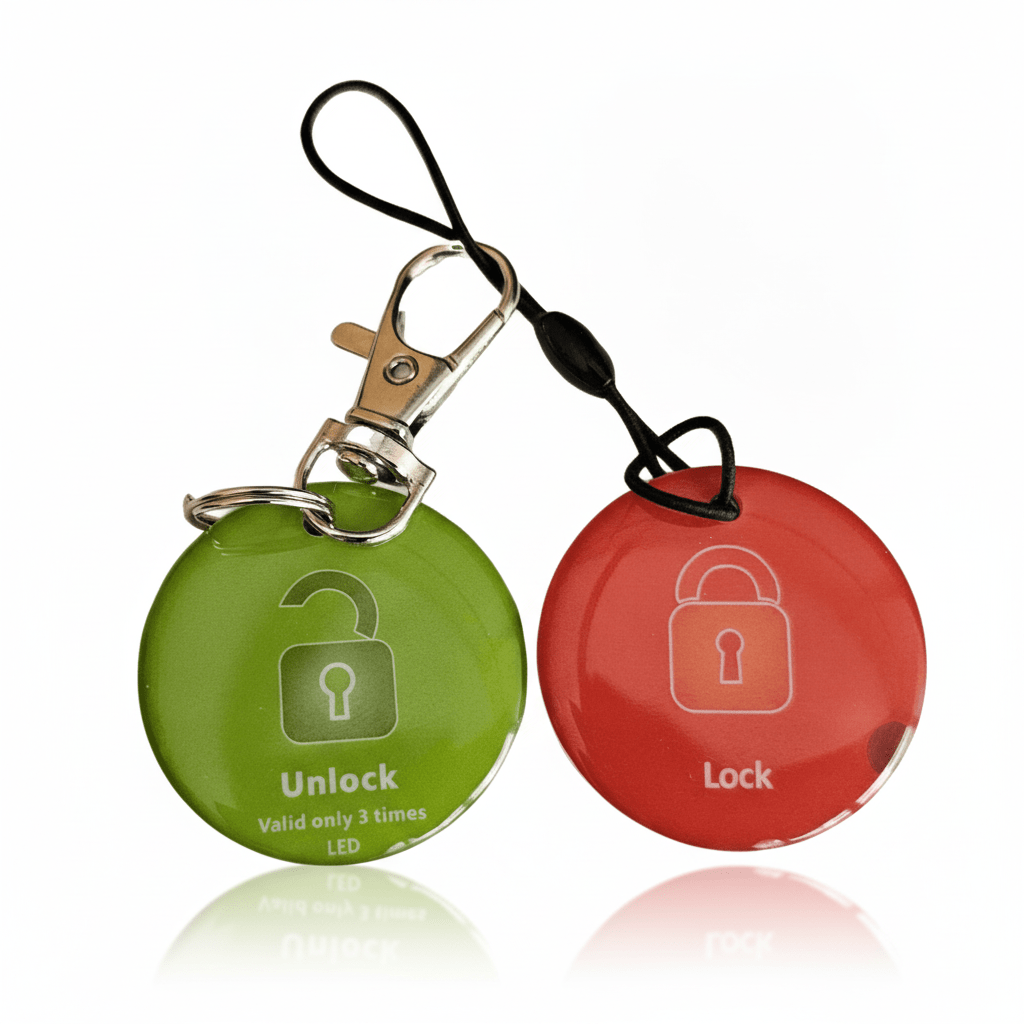 Badges NFC (Vert/Rouge) pour Trottinette Electrique Teverun - Weebot