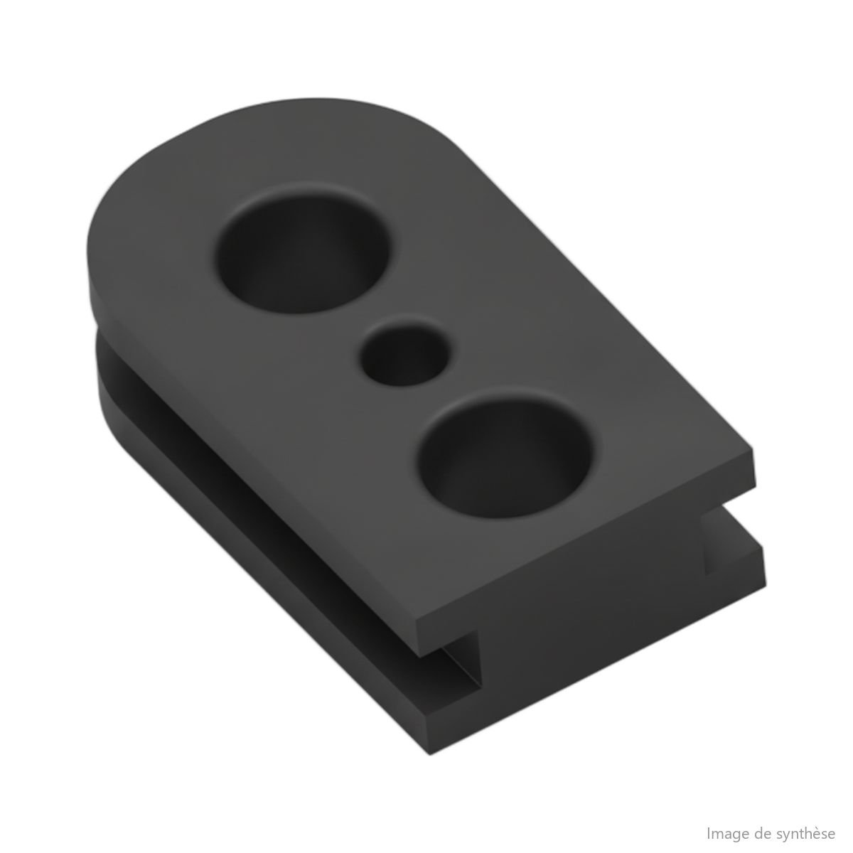 Modélisation 3D d'un passage de câble de châssis pour trottinette électrique Dualtron Storm