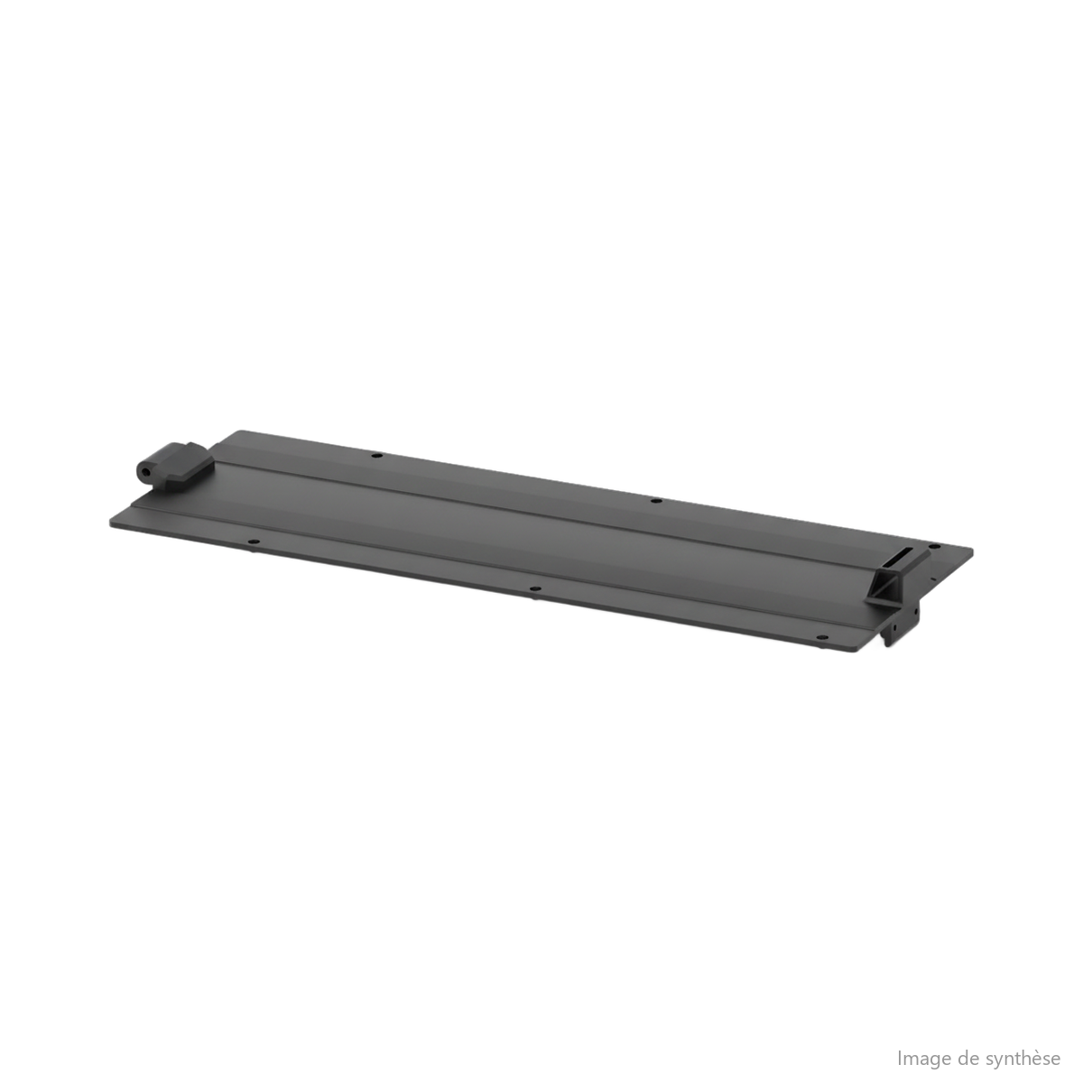 Schéma d'un plateau de deck sans grip pour trottinette électrique Dualtron City