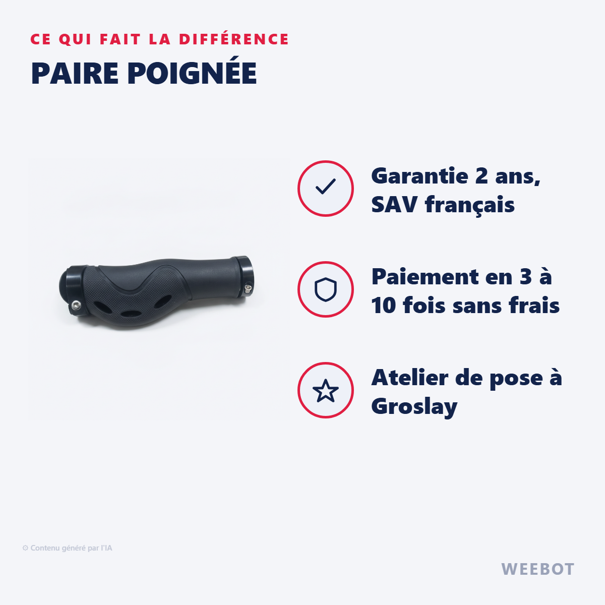 Paire Poignée : les points forts