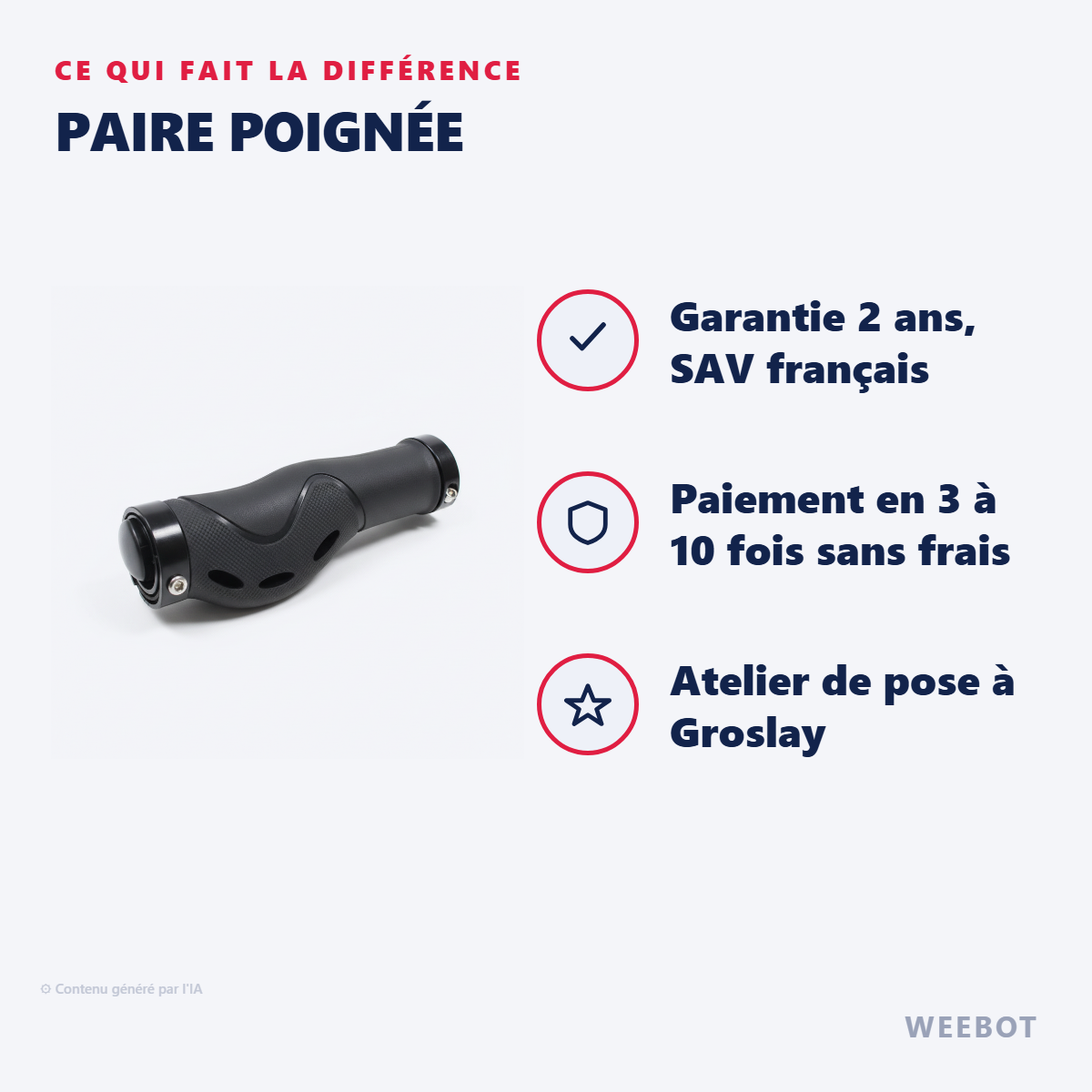 Paire Poignée : les points forts