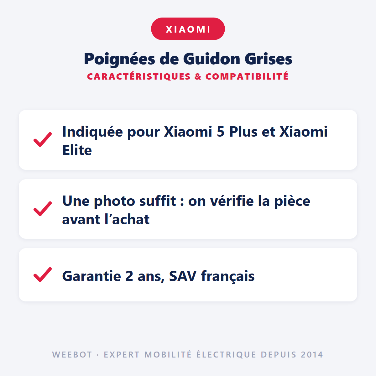 Poignées de Guidon Grises : caractéristiques et compatibilité