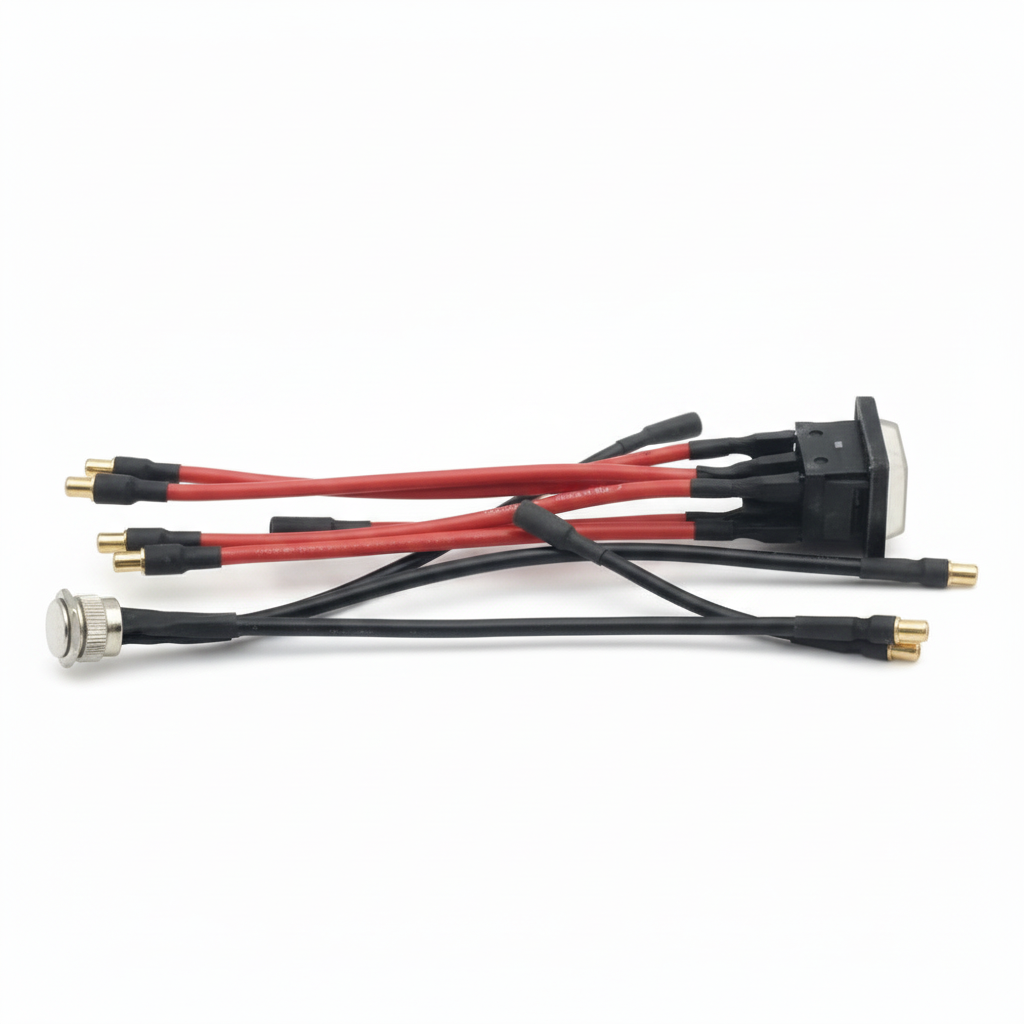 Port de Charge GX-16 Femelle Avec Interrupteur, vue 3