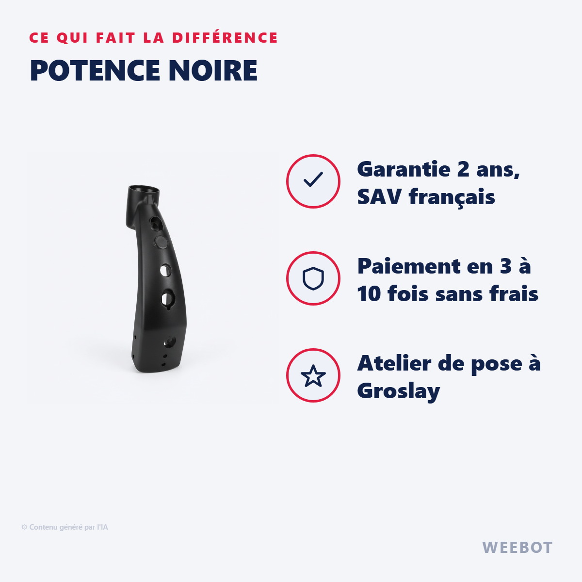 Potence Noire : les points forts