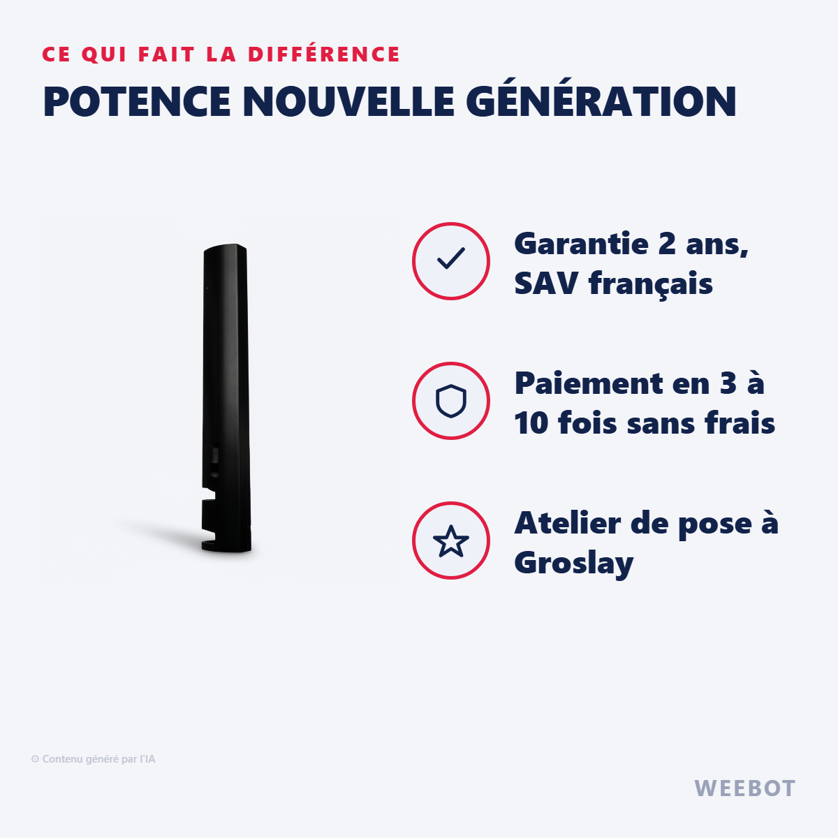 Potence Nouvelle génération : les points forts