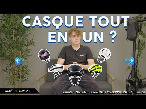 Casque clignotant Lumineux LUMOS Ultra pour trottinette électrique