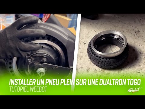 Vidéo : Changement pneu plein Dualtron Togo : passez à l'increvable