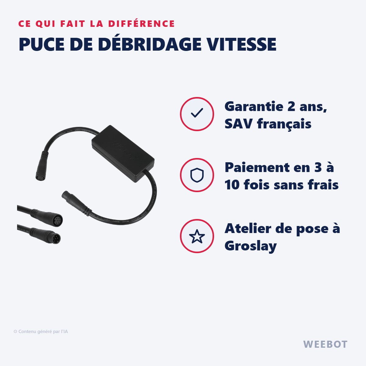 Puce de Débridage Vitesse : les points forts