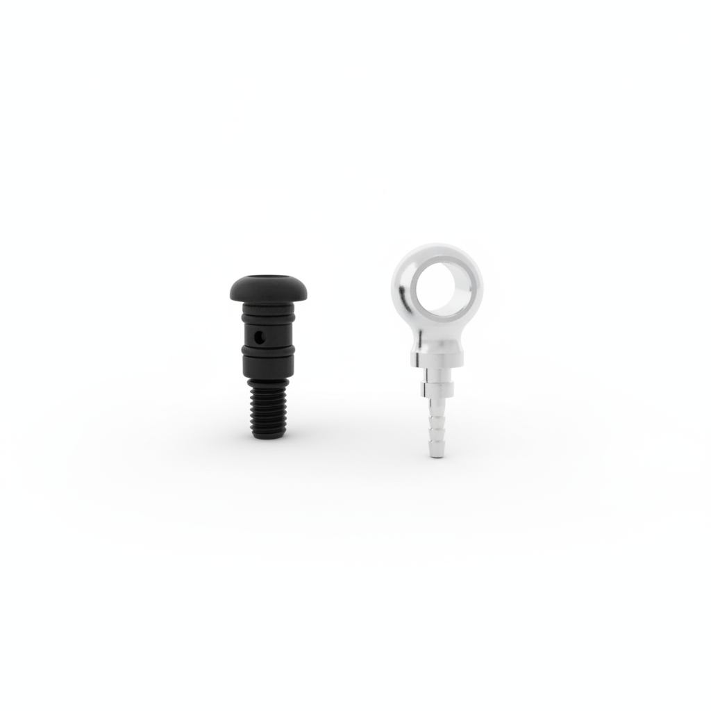 Raccord Hydraulique et Vis de Frein, vue 1