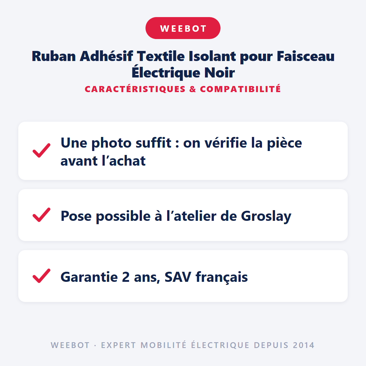 Ruban Adhésif Textile Isolant pour Faisceau Électrique Noir : caractéristiques et compatibilité