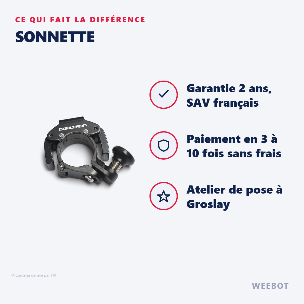 Sonnette : les points forts