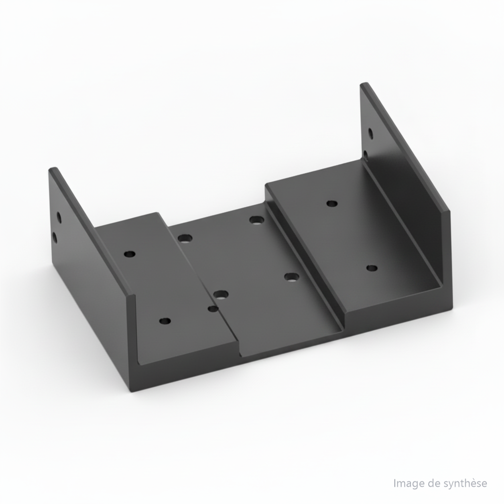 Support de Fixation Contrôleur, vue 3