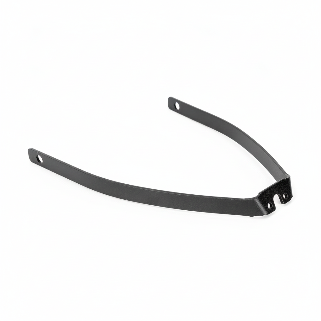 Support de Garde-Boue Arrière Noir avec Vis, vue 3