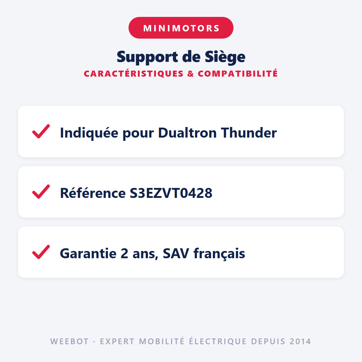 Support de Siège : caractéristiques et compatibilité